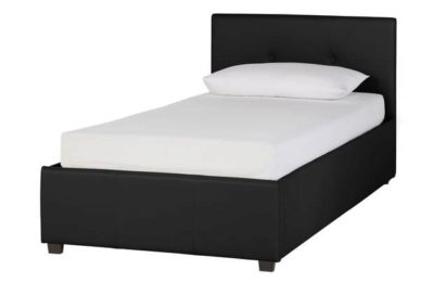 Hygena Emelie Single Ottoman Bedframe - Black